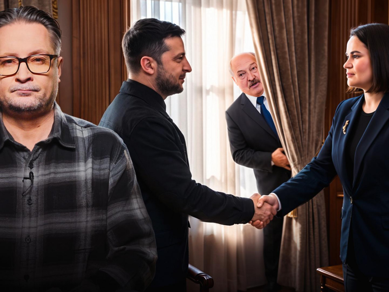 Tikhonovskaya Meets Zelensky