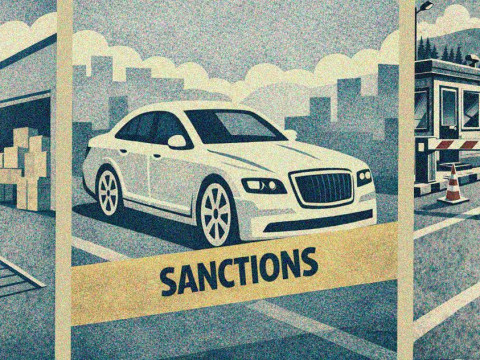 Route recalculated. Companies linked to the entourage of Lukashenko’s associate sell sanctioned European cars to Russia