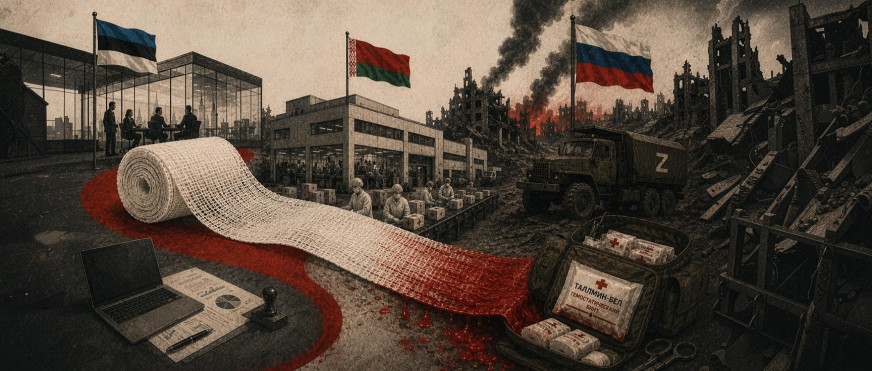 “CDEK used to deliver to Debaltseve, in the LNR.” A Belarusian company with Estonian capital supplies hemostatics to meet the needs of the Russian army